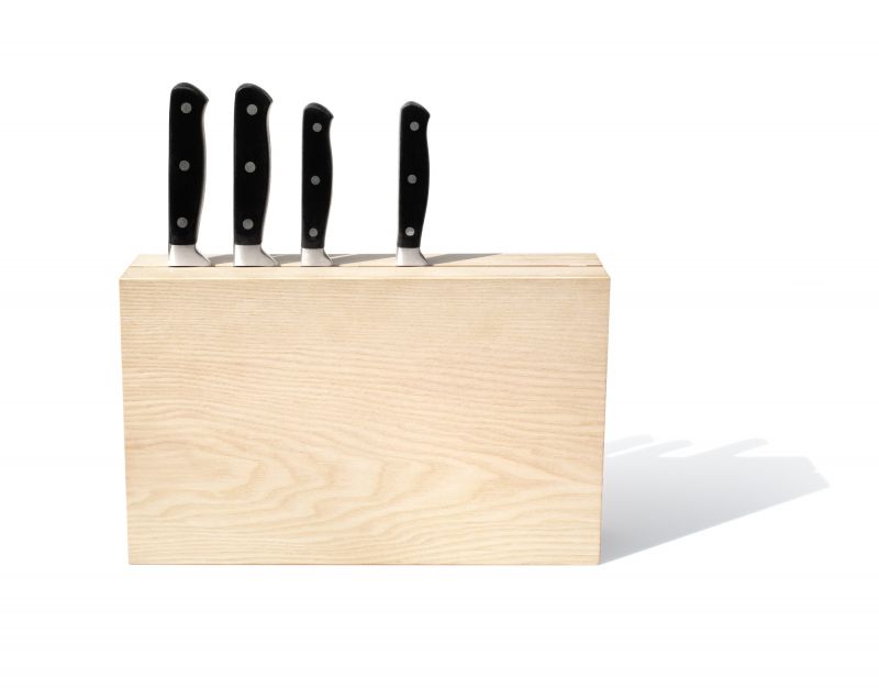 Messerblock Timber Twin Side by Side